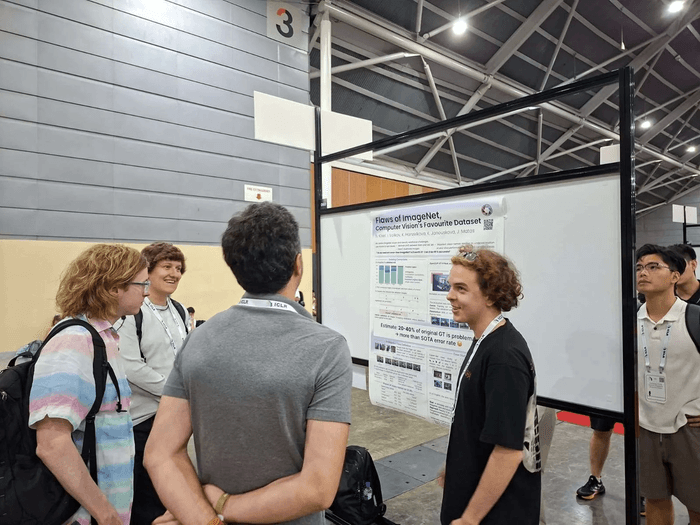 Illia Volkov na konferenci ICLR